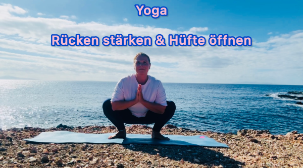 Yoga Onlinekurs -Hüfte & Rücken-